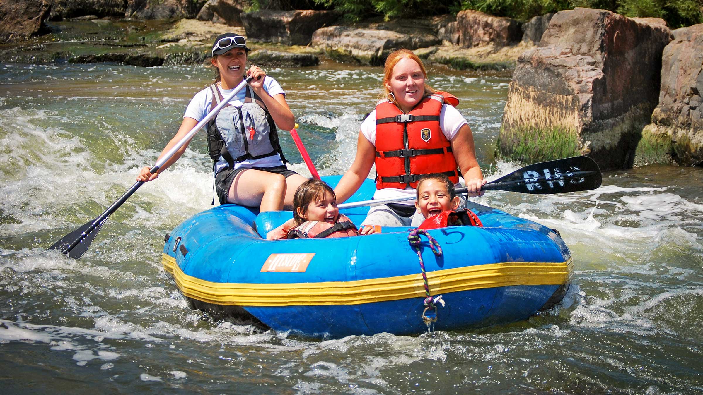 Rafting on South Platte River at The Greenway Foundation's Cross Currents Event