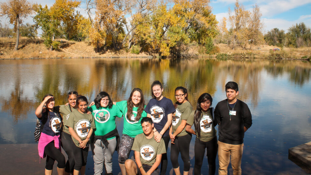 Group of River Rangers pose together after a summer filled working at SPREE Camp.