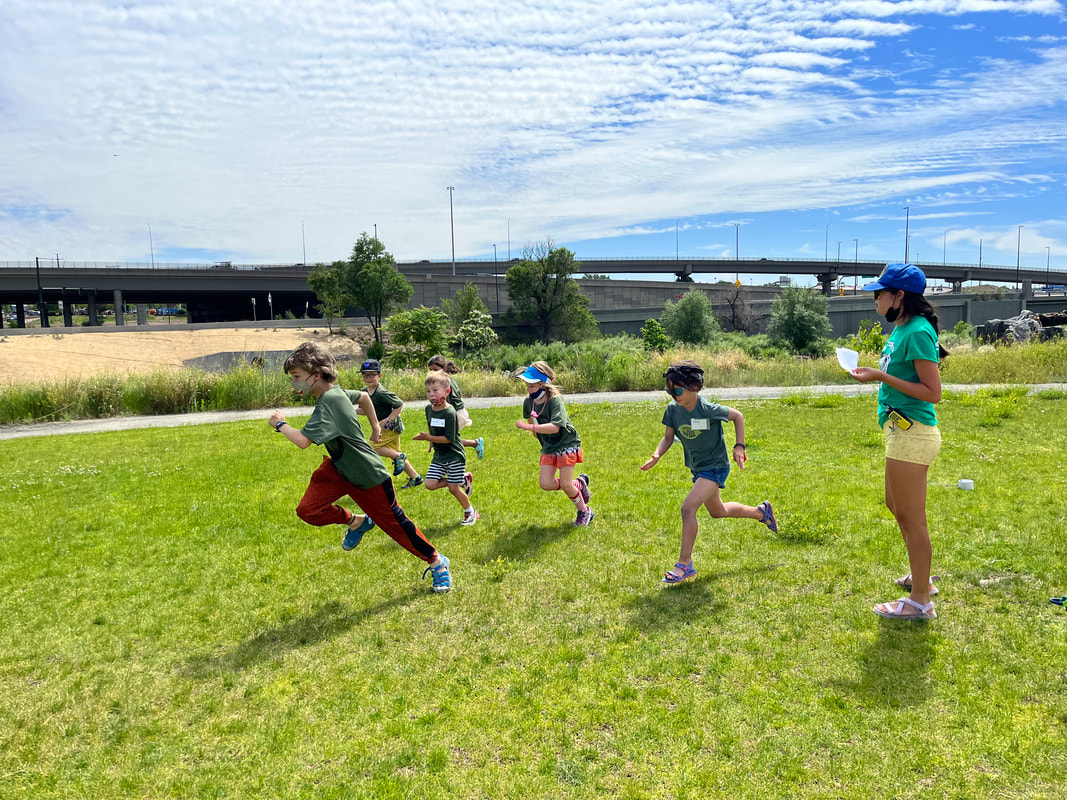 SPREE Campers race like river animals to compete in the Animal Olympics