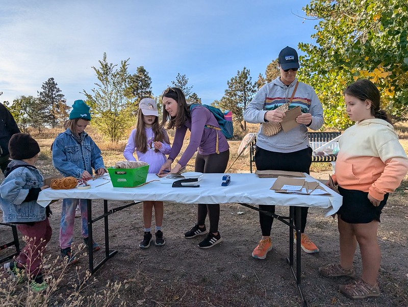 Family Fishing Day 2024 activity table